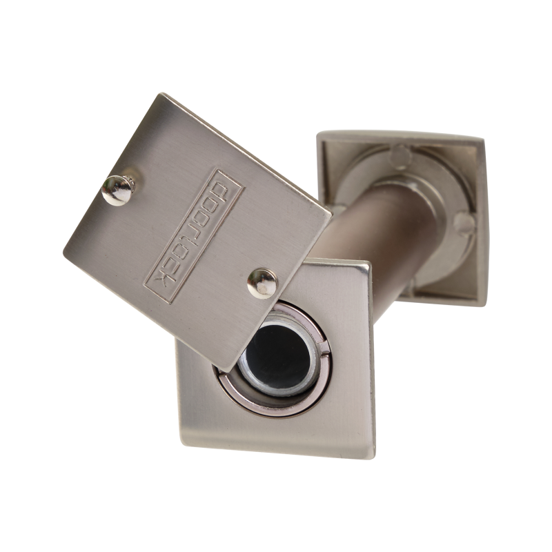 Глазок DL VA16S/70-130mm/180°  квадратный, графит
