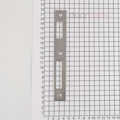 Запорная планка DOORLOCK PL.23.180.AS.Ni (симметричная cо смещением)