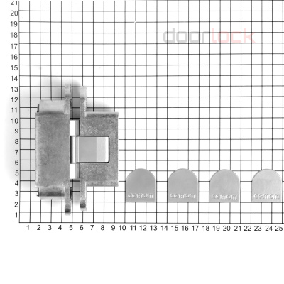 Петля скрытая CEMOM ESTETIC A602 3D 8060