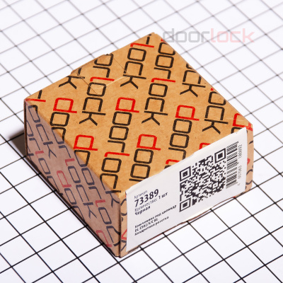 Ключевина под цилиндр DOORLOCK ES02/S/С CP полированный хром , квадратная розетка