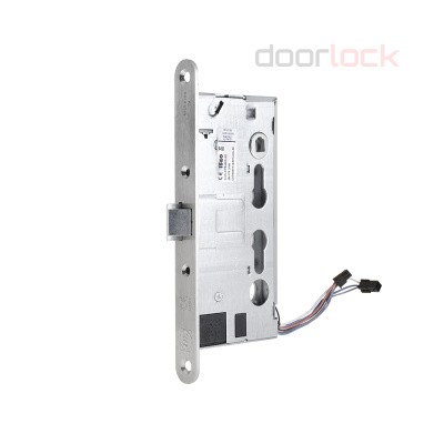 Корпус огнестойкого соленоидного замка DOORLOCK 1901EM/65mm/NC/L/SS левый, антипаник, нормально закрытый, нержавеющая сталь