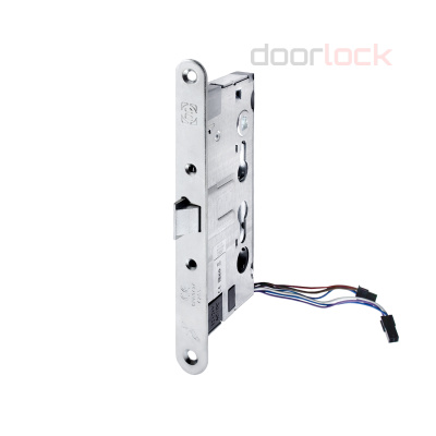 Замок дверной огнестойкий соленоидный DOORLOCK 1901EM, антипаник, оцинкованный