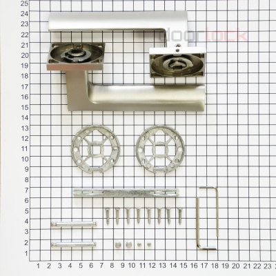 Ручка дверная DOORLOCK Pirs A15S Slim