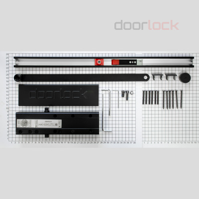Дверной доводчик DOORLOCK DL345S/N EN 1-4 морозостойкий