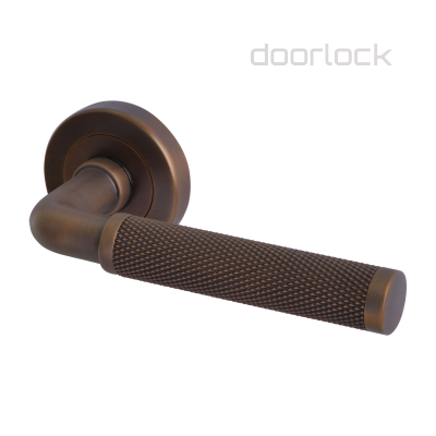 Ручка DOORLOCK Звездная линия Oxford M046 DTB matt (матовая темная бронза)